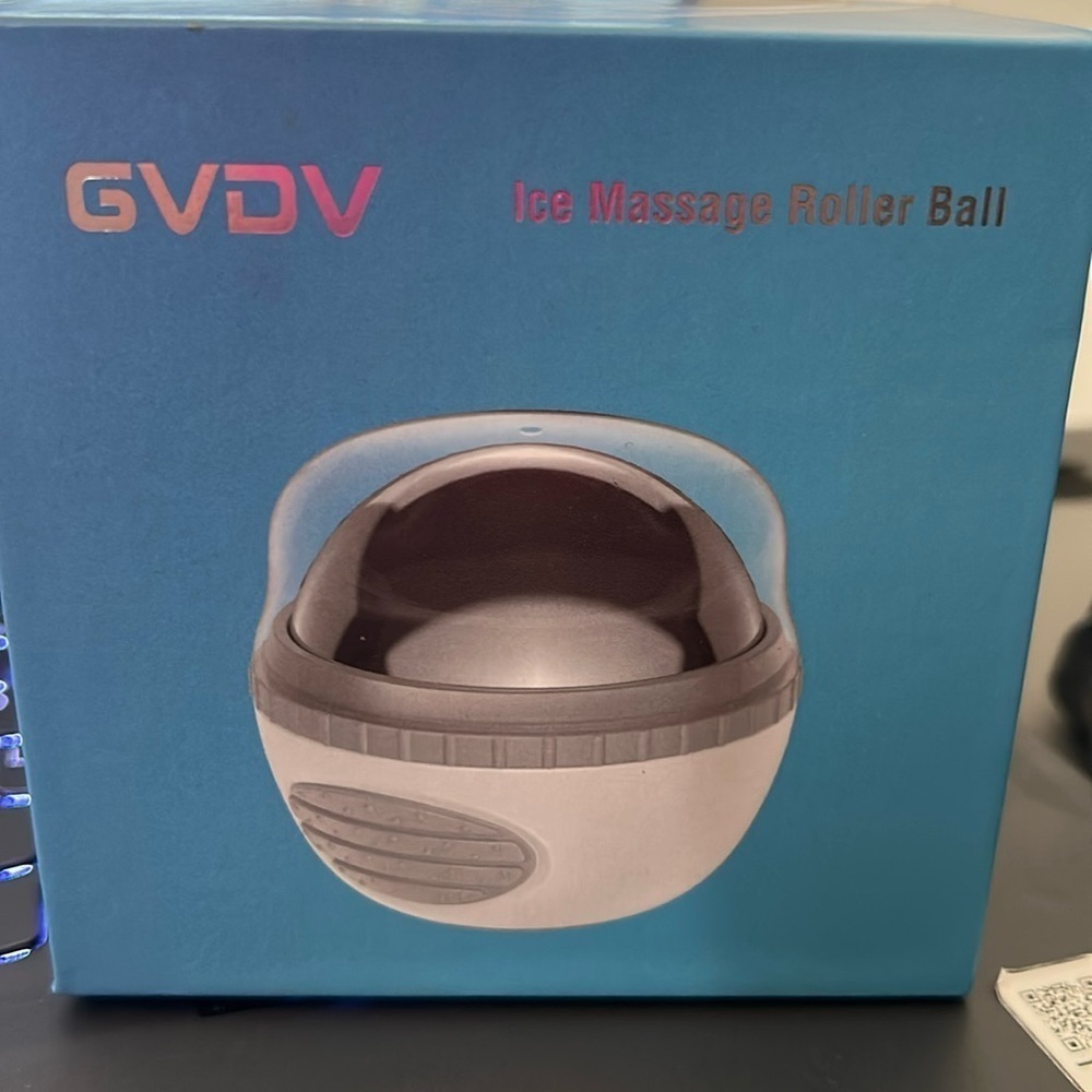 Ice Massage Roller Ball - Muscle Relief for Cold or Warm Therapy